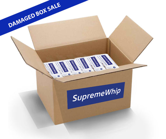 1200 SupremeWhip 8.2g N2O Cream Chargers  - Damaged packaging