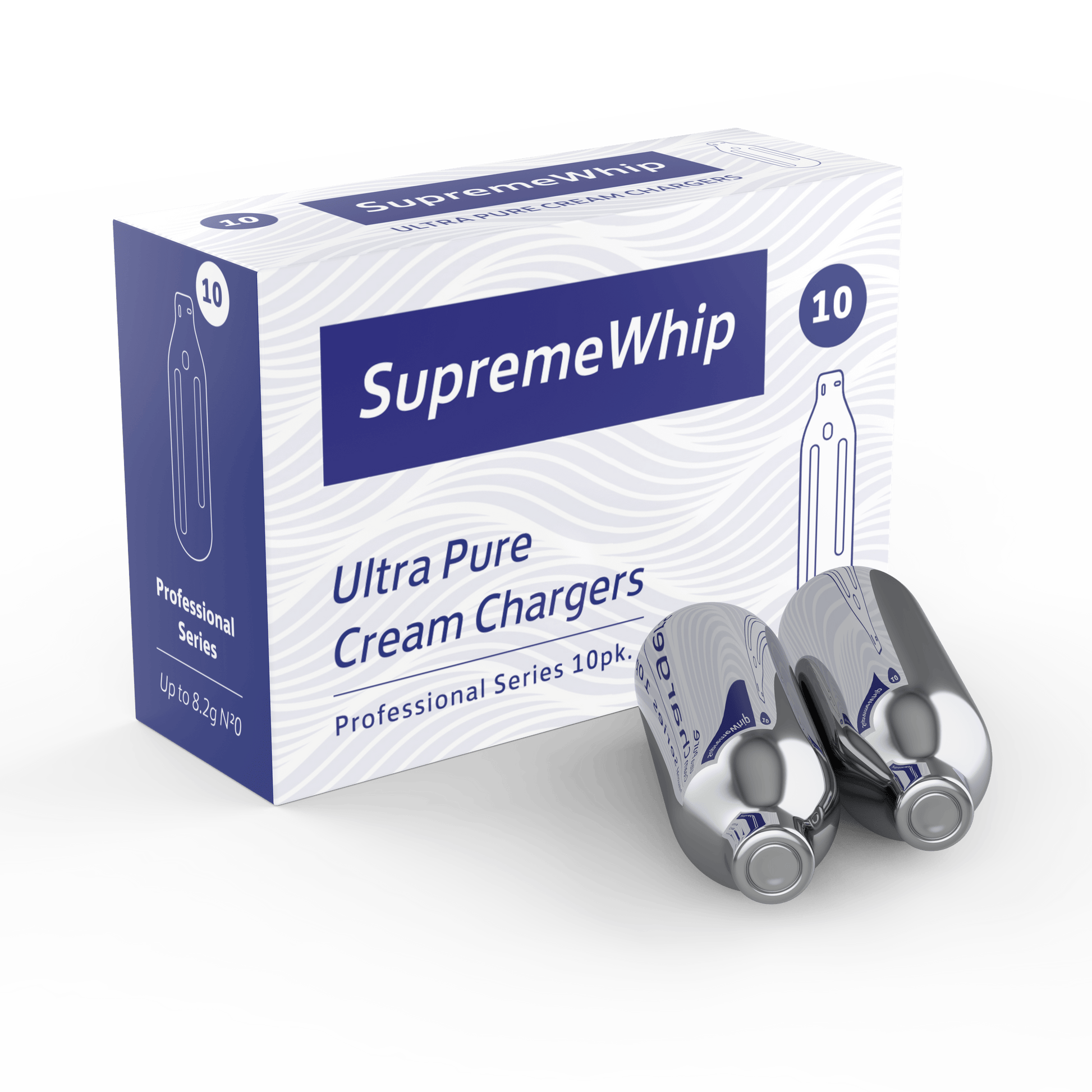 SupremeWhip Cream Chargers 8.2g – 10pks