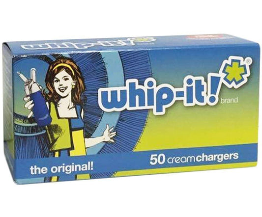 Whip-It! 100% Pure N2O 8g Whipped Cream Chargers 50pks